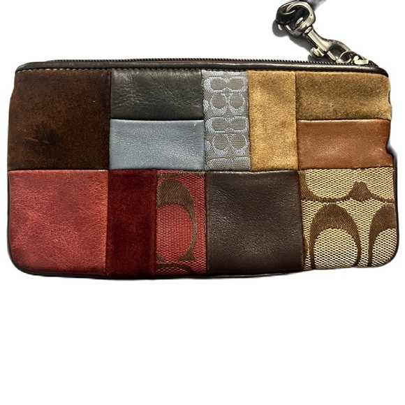 Coach Patchwork Wristlet in Multicolor - Picture 4 of 9